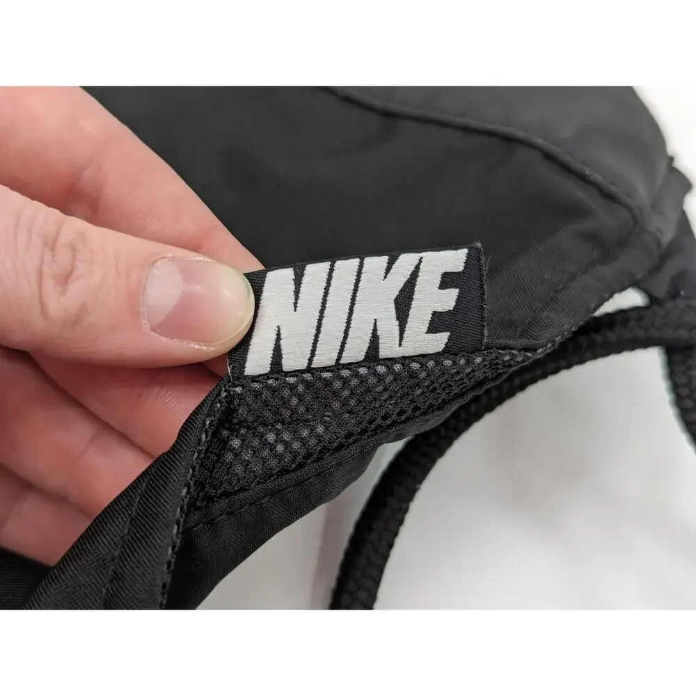 Nike BA5256-010 Gym Bag Black Black White Alpha Adapt Cinch Backpack